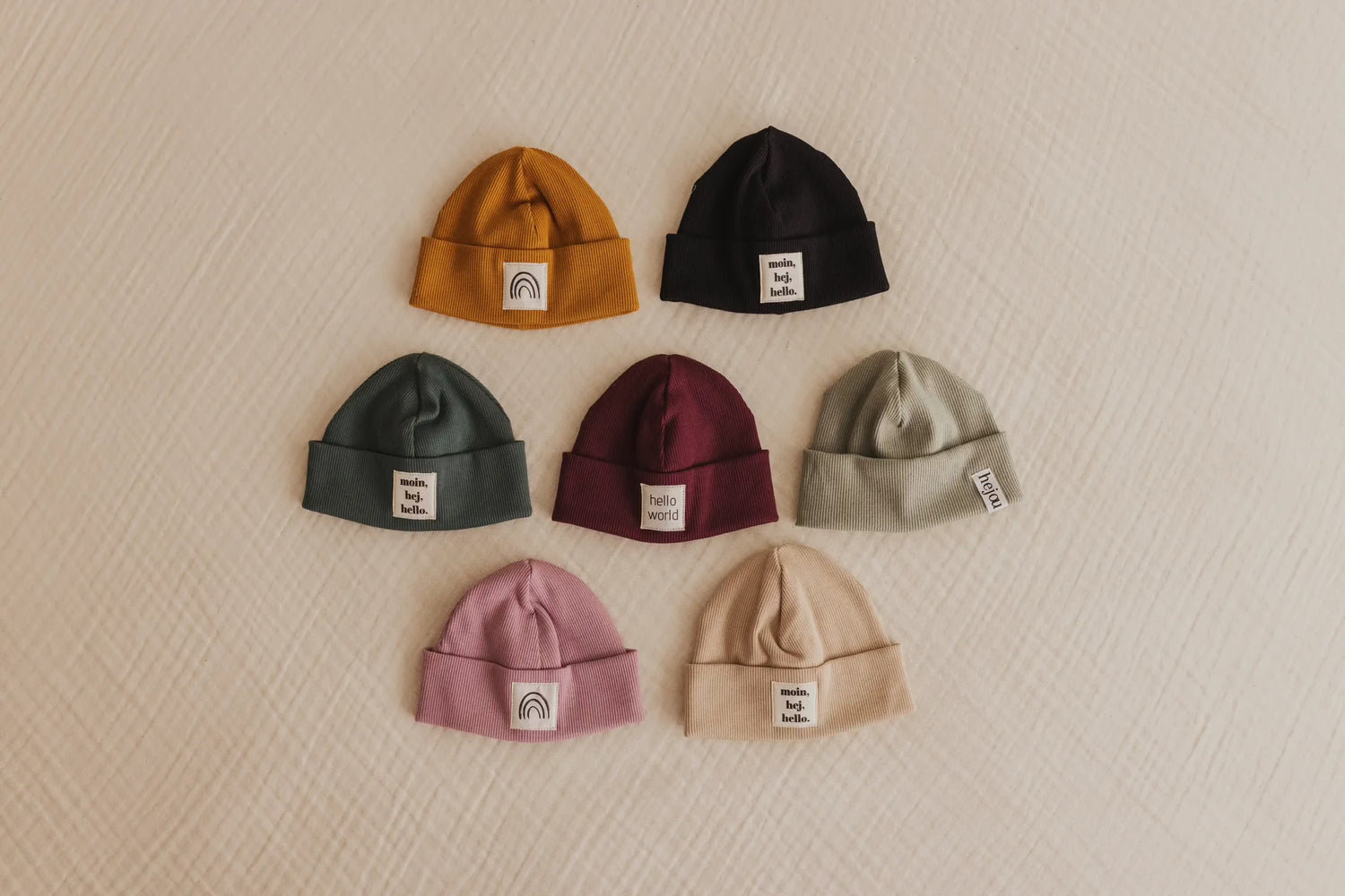 Beanie hejou Kindermütze Babymütze