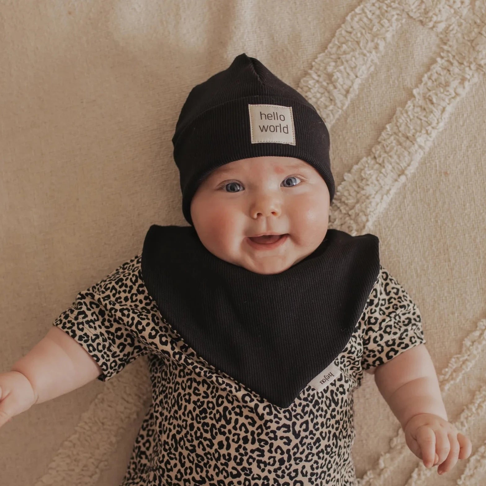 Rib Beanie "Schwarz"