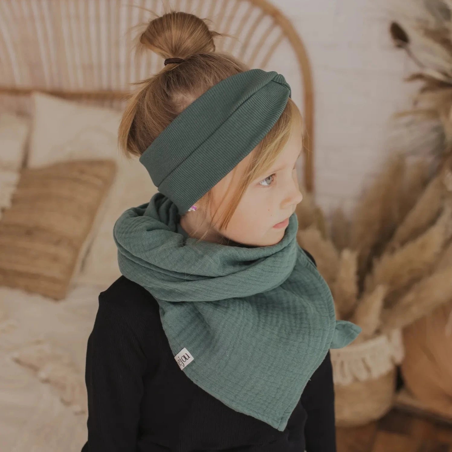 Musselin Halstuch "Teens" - verschied. Farben