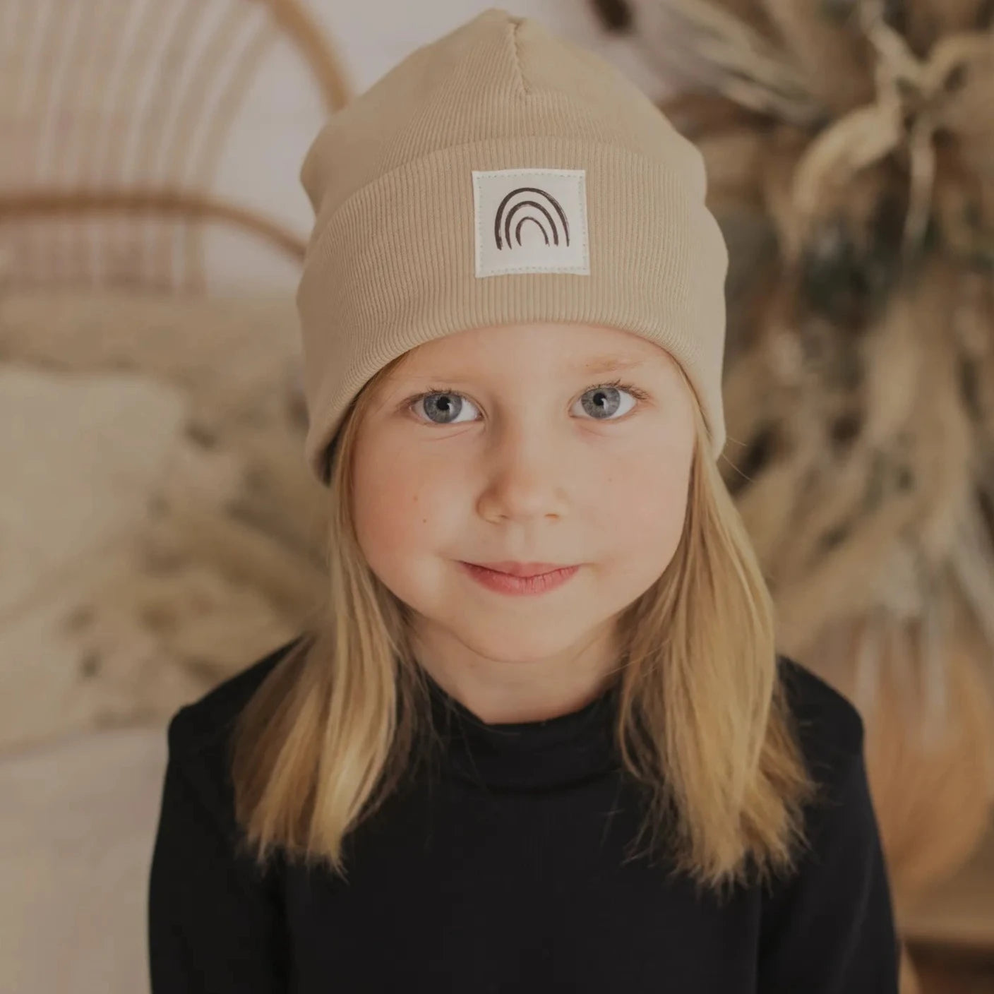Rib Beanie "Beige"