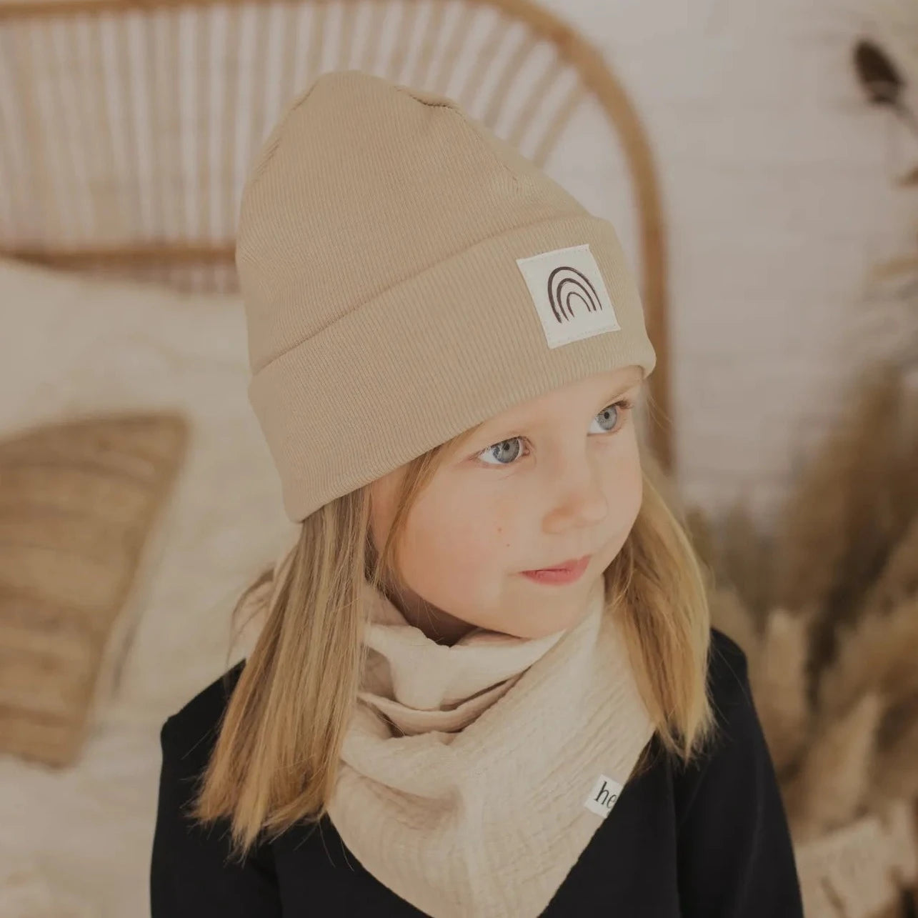 Rib Beanie "Beige"