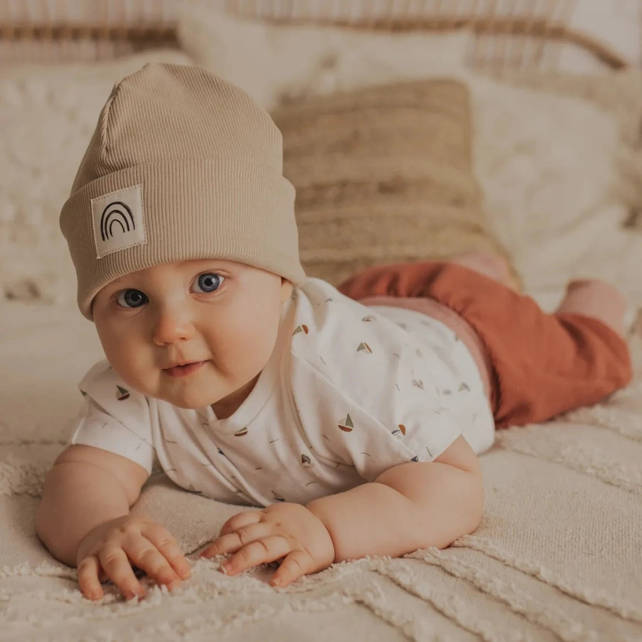 Rib Beanie "Beige"