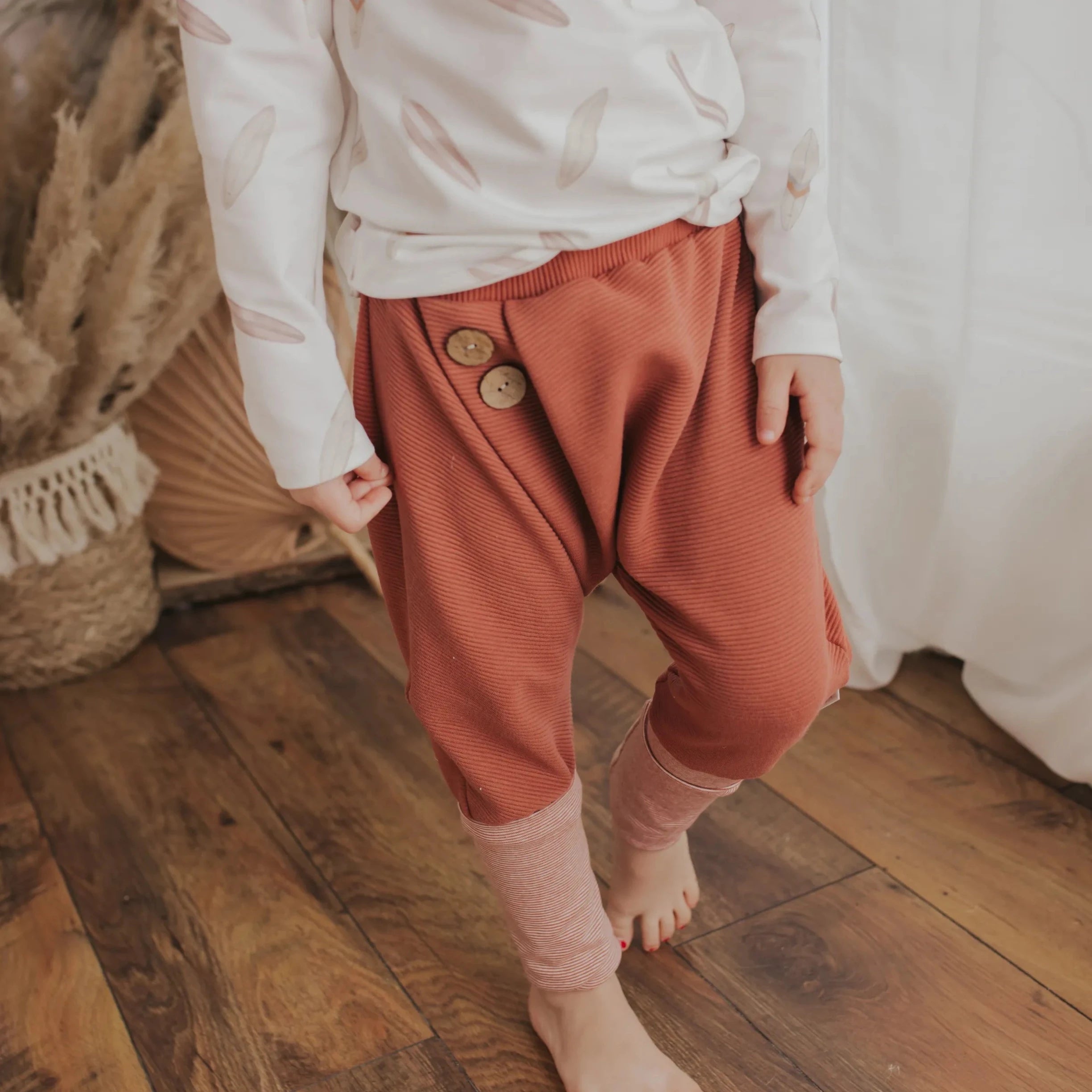 Knickerbou "Ringel Rot" - 50/56 & 62/68