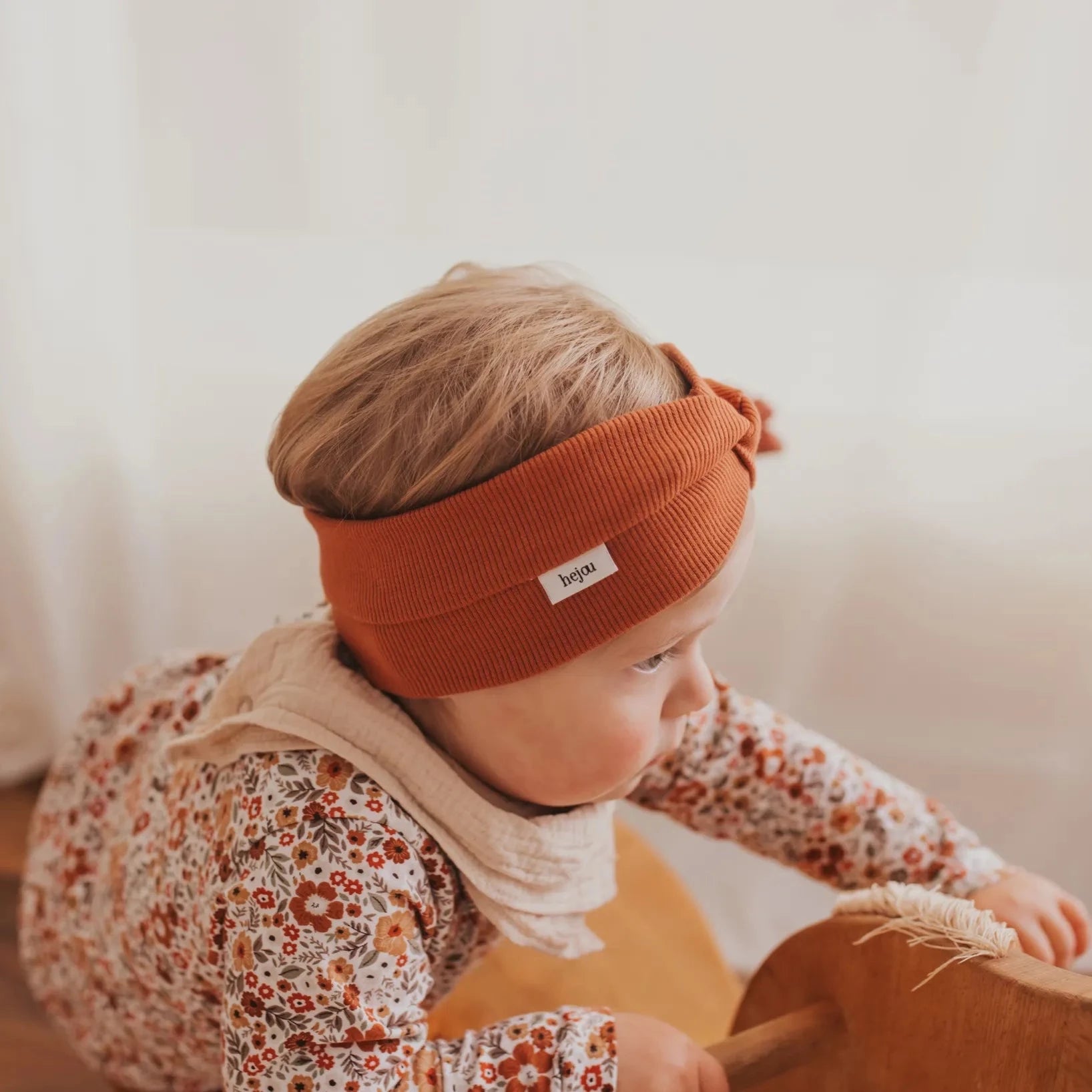 Rib Stirnband "Baby & Kids" - versch. Farben