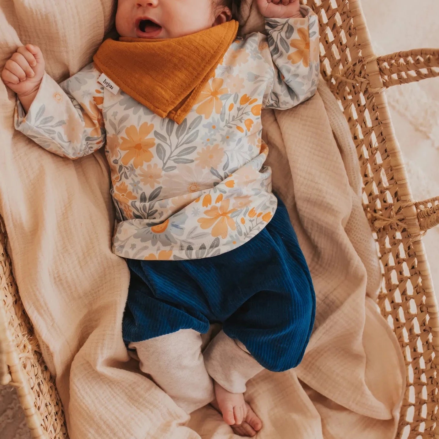 Knickerbou "Cord Petrol“ - 50/56 & 62/68