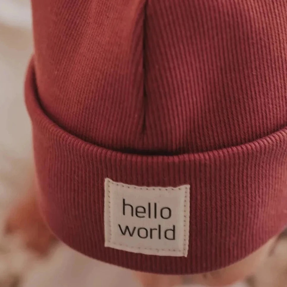 Rib Beanie "Beere" XXS