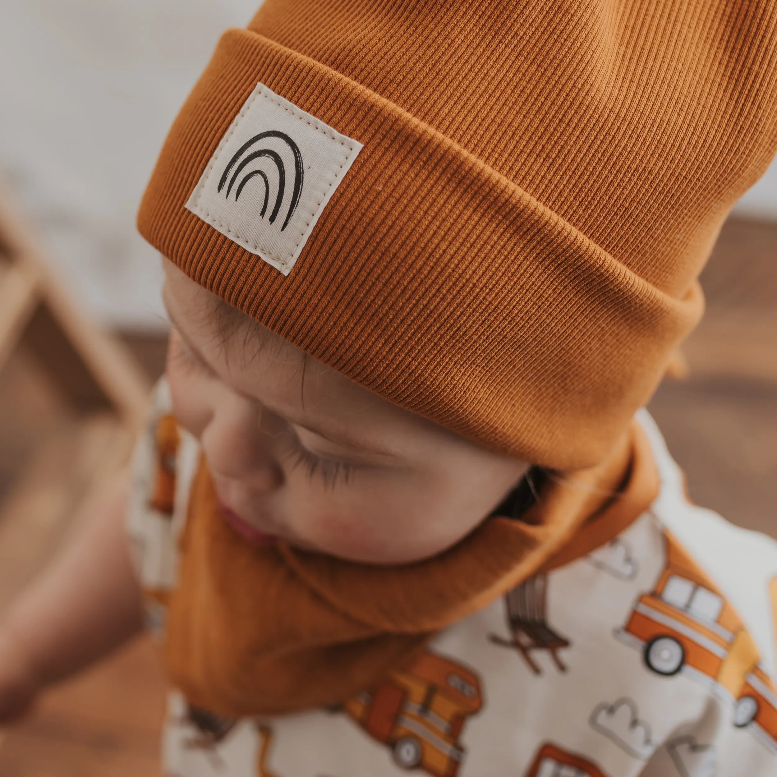 Rib Beanie "Curry“