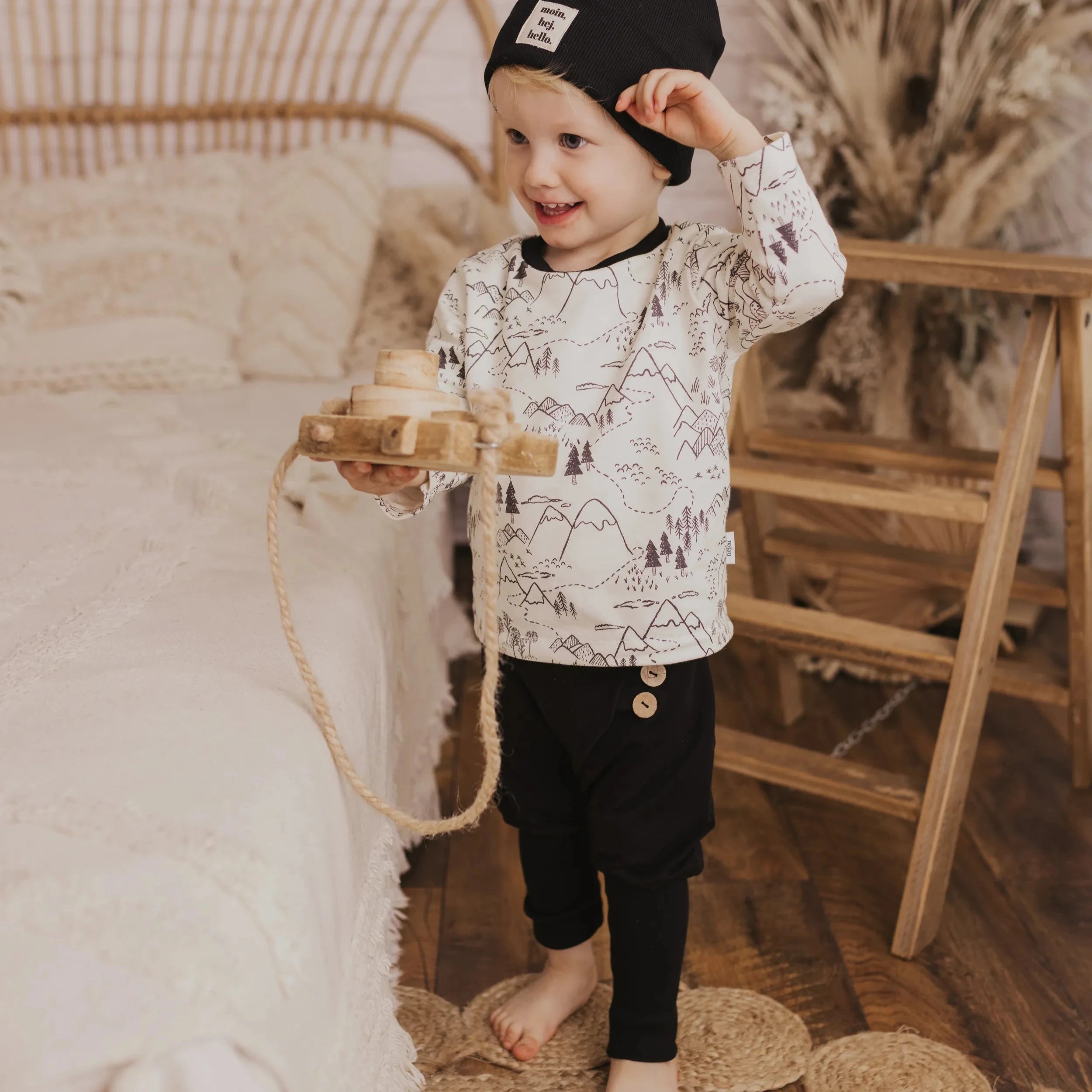 Knickerbou "Schwarz" - 50/56 & 62/68