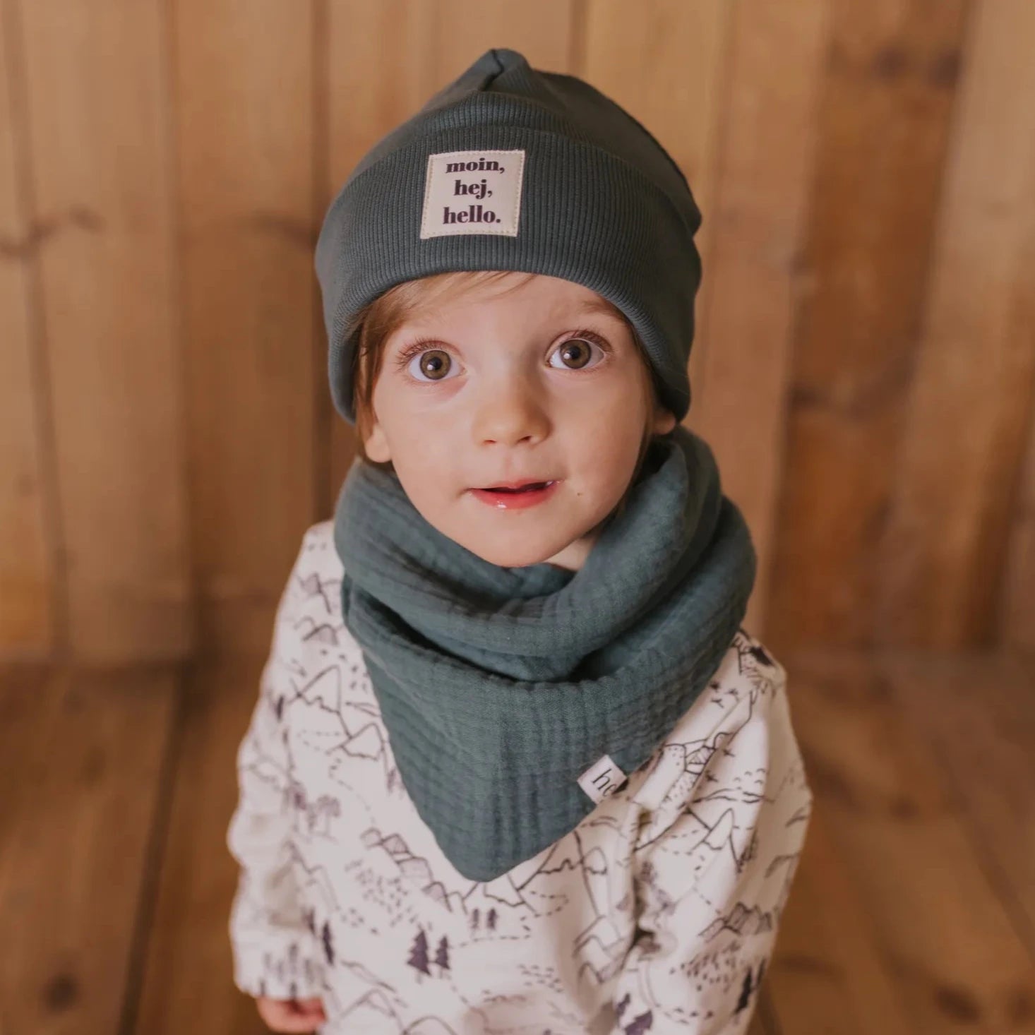 Musselin Halstuch "Kids" - verschied. Farben