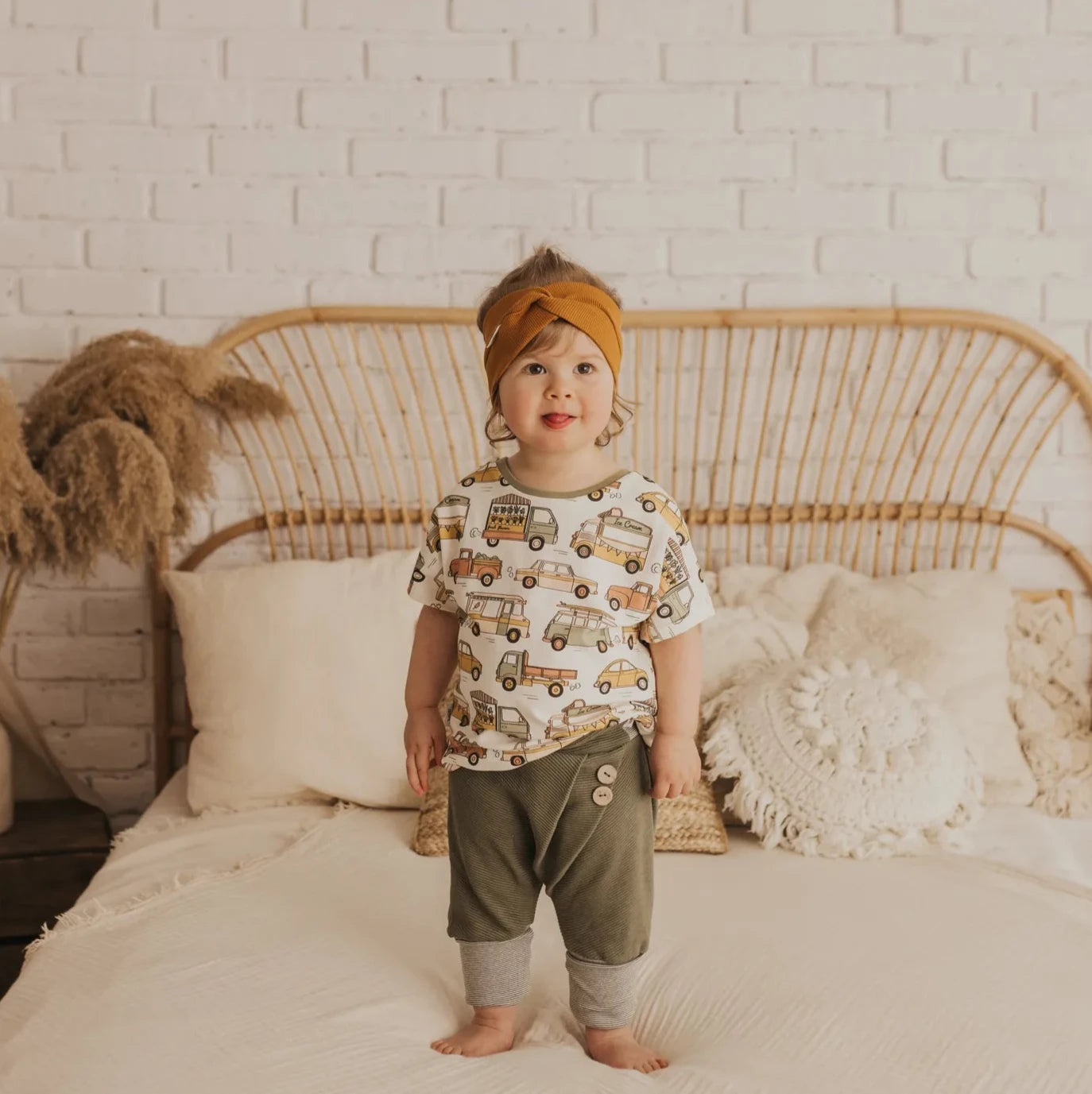 Knickerbou "Ringel Grün" - 50/56 & 62/68