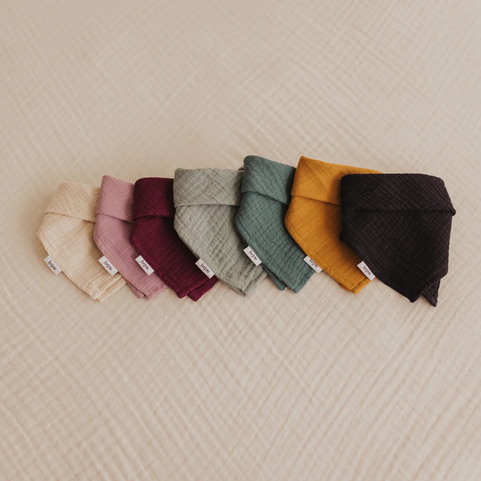 Musselin Halstuch "Baby" -versch. Farben