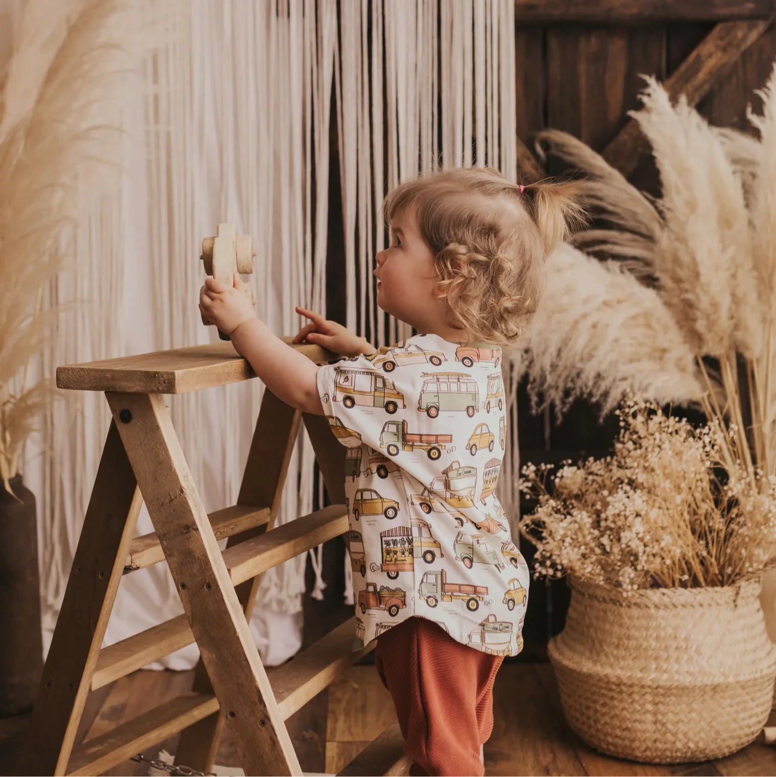 Oversized-Shirt "Eiswagen“ - 74/80