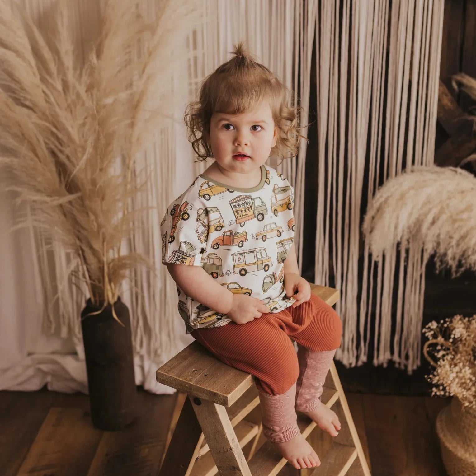 Oversized-Shirt "Eiswagen“ - 74/80