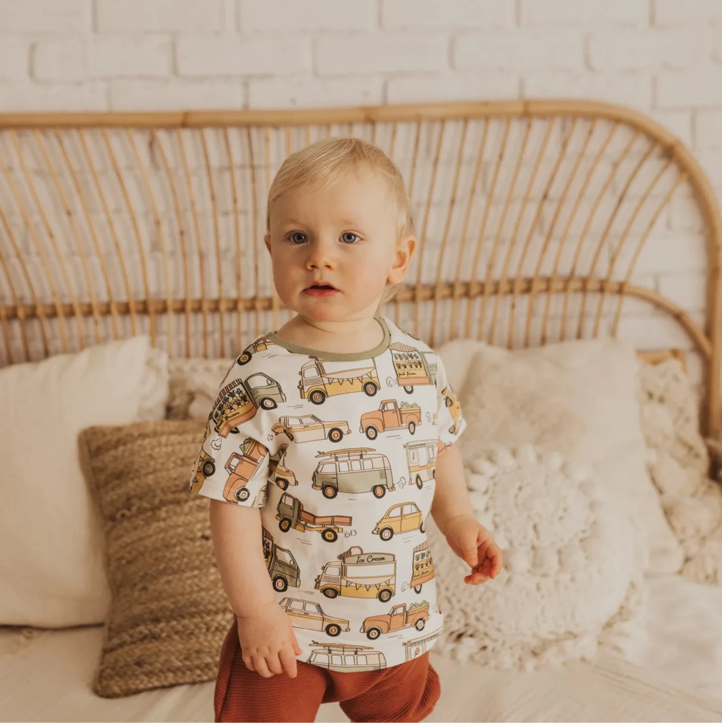 Oversized-Shirt "Eiswagen“ - 74/80