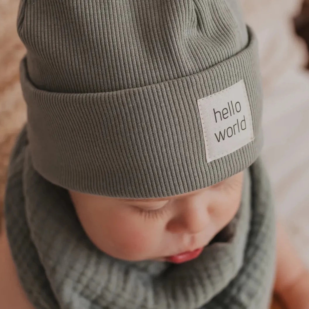 Rib Beanie "Mint“