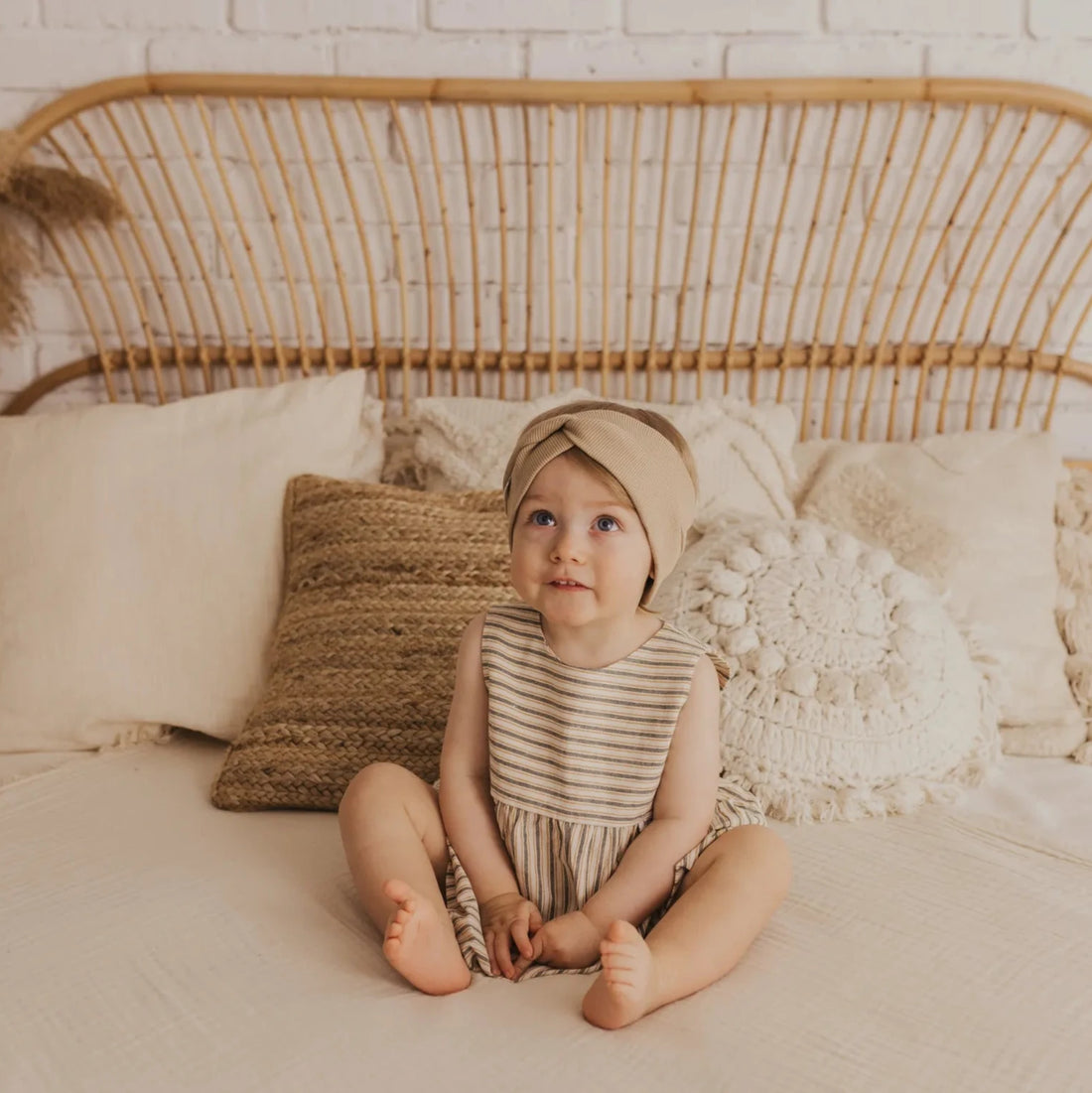 Sommerkleid "Grün/Streifen" - 50/56 & 74/80