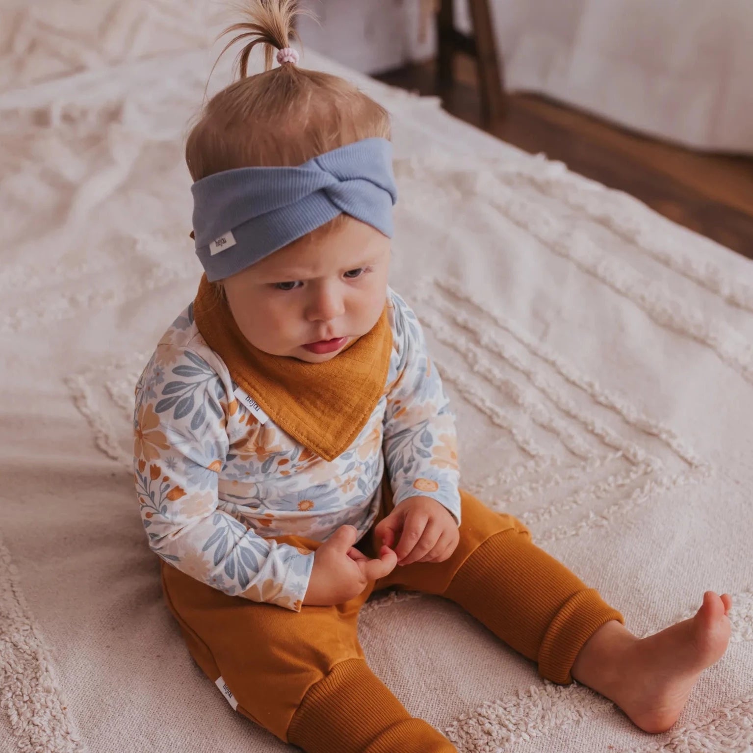 Rib Stirnband Baby & Kids - versch. Farben