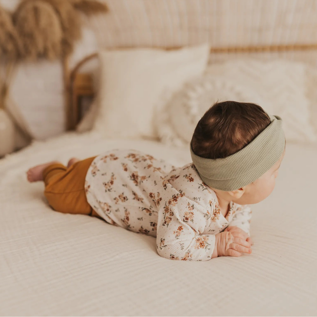 Rib Stirnband "Baby & Kids" - versch. Farben