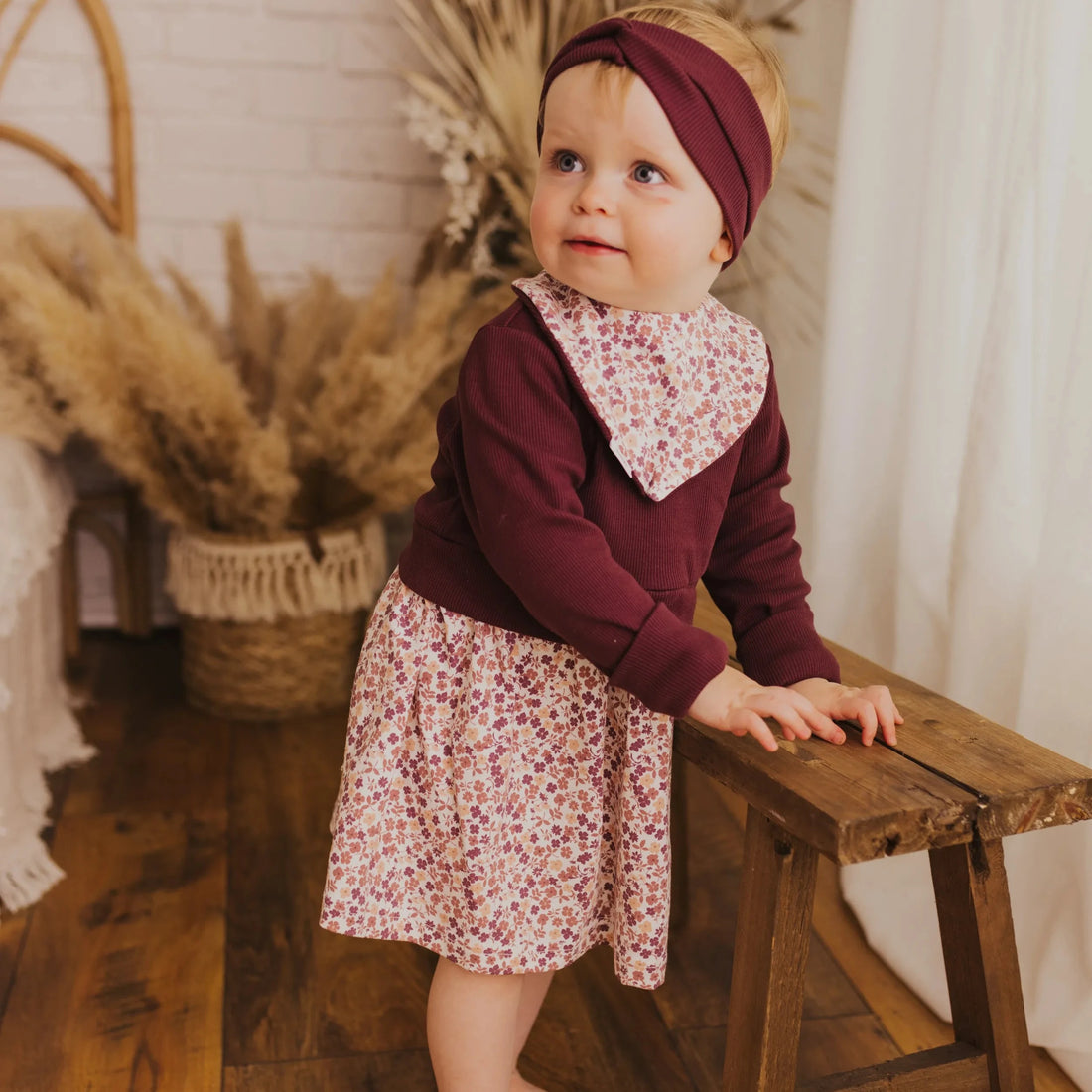 Rib Stirnband "Baby & Kids" - versch. Farben