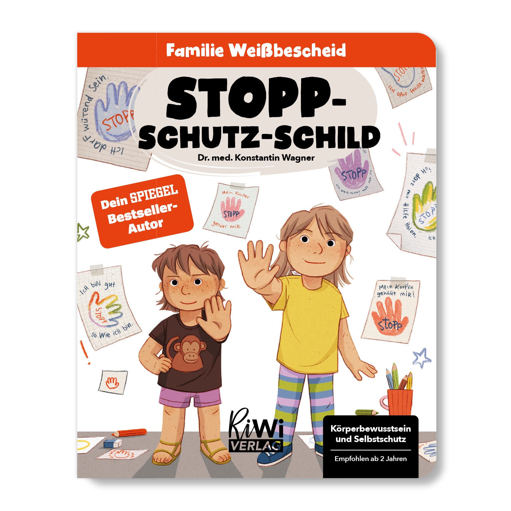 Buch - Stopp-Schutz-Schild