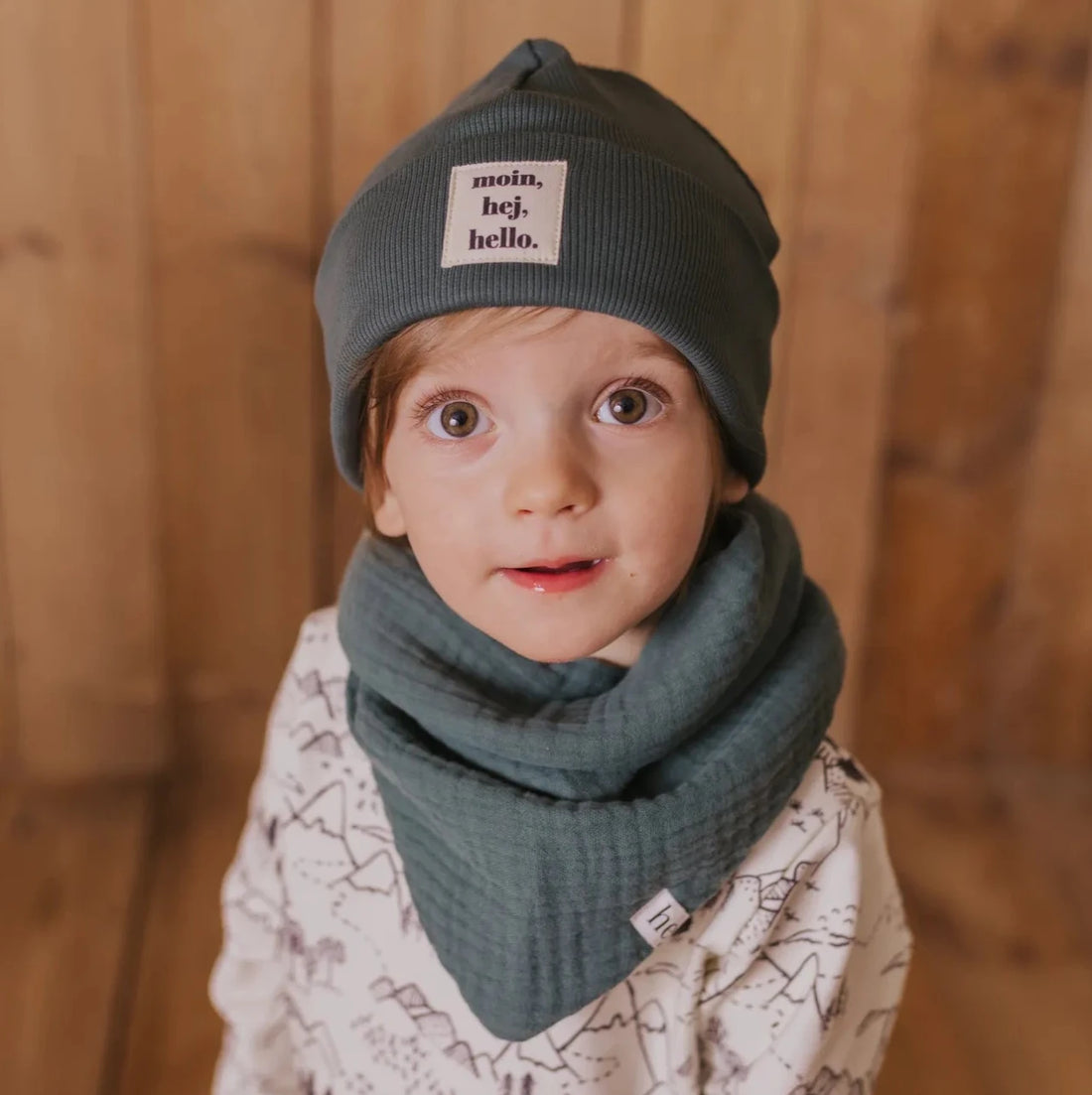 Rib Beanie "Smaragd“ - XXS & XS