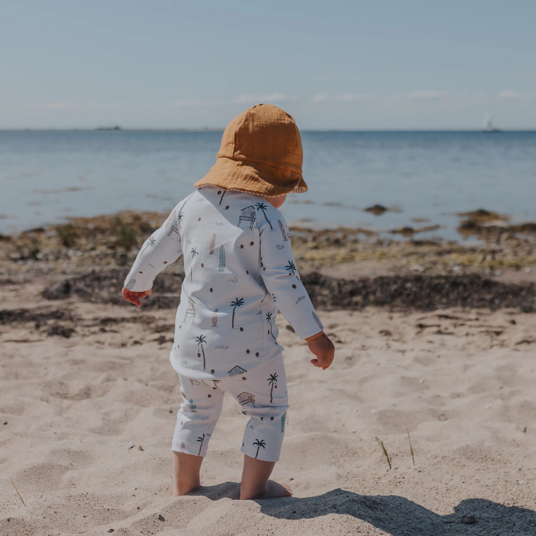 UV-Badeshirt "Palmen"