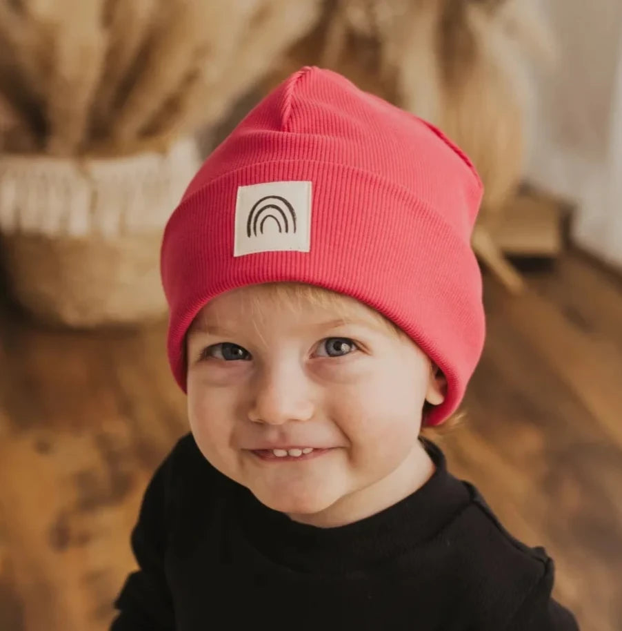 Rib Beanie "Pink" - XXS, XS & S